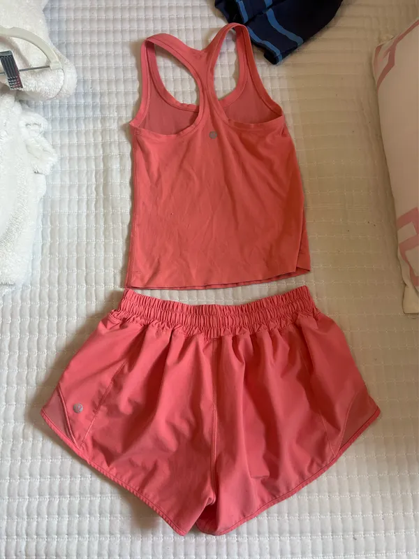 Coral Lululemon Set  - Image 2