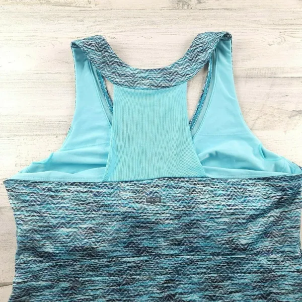 MPG Sport Mondetta Travel Dress Women’s Large Teal Built-In Bra Athletic Casual - Image 7