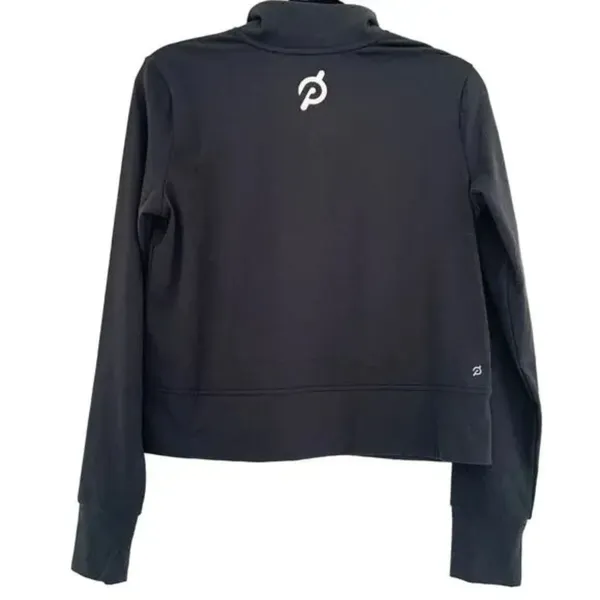 Peloton DreamBlend Half Zip Pullover Black Size XS NWT Ultra Soft Athleisure - Image 3
