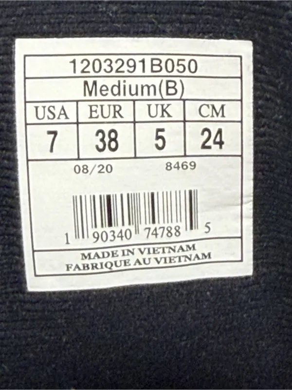 Brooks Adrenaline 21 Women's Black/Purple Running Shoes 1203291B050 Size 7B - Image 5