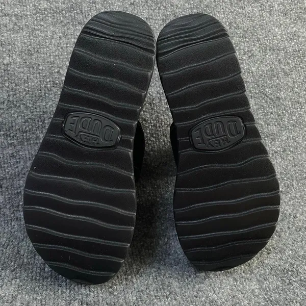 HEY DUDE DELRAY SLIDE CLASSIC BLACK PLATFORM SLIP ON SANDALS - Image 5