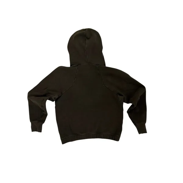 Lululemon Warm For Winter Hoodie Olive Green Pullover Sweatshirt Size 6 - Image 3