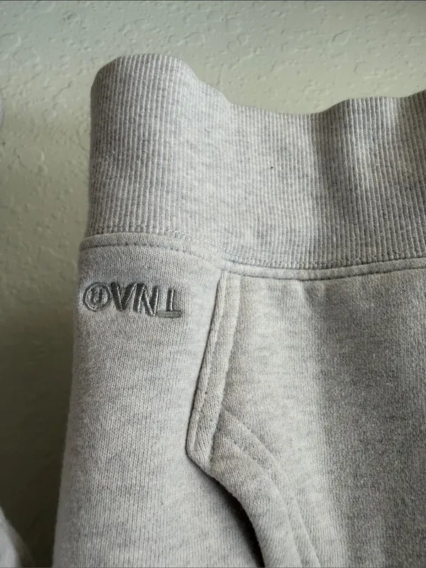 TNA Light Gray Pullover Hoodie Size Small - Image 12