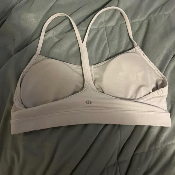 Lululemon light pink flow Y bra 10 - Image 3