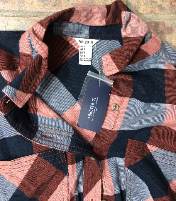 Forever 21 Plaid Flannel - Image 4