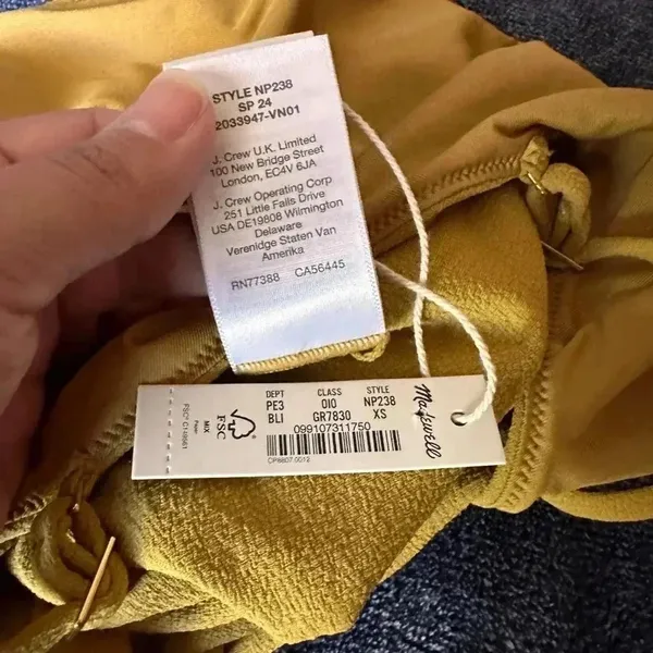 Madewell Square Neck One Piece Swimsuit - Image 4