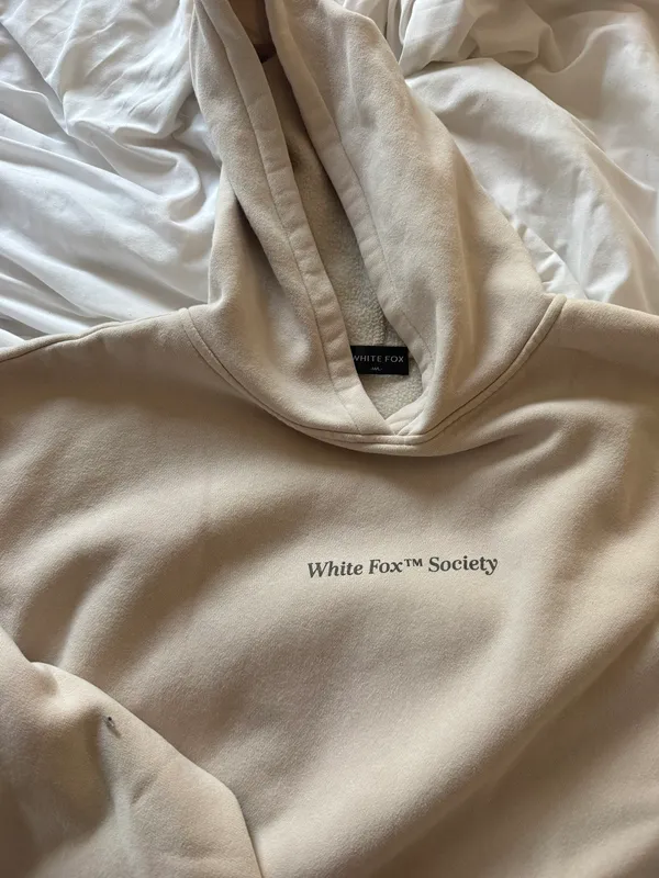 White Fox Hoodie - Image 4