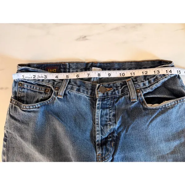 Abercrombie & Fitch Vintage Straight Leg Medium Wash Blue‎ Jeans 6R 100% Cotton - Image 9