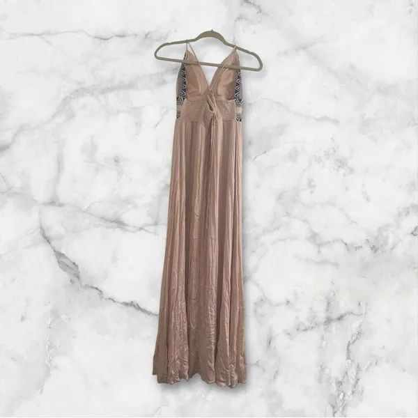 ✨Lulus Giza Blush Pink Embroidered Sz XLarge Maxi Dress✨ - Image 6