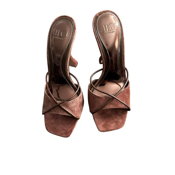 REVOLVE Metro Mule in Dark Chocolate JLO Jennifer Lopez Size 7M - Image 4