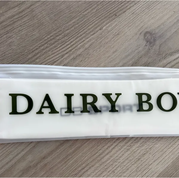 Dairy Boy White Headband  - Image 2