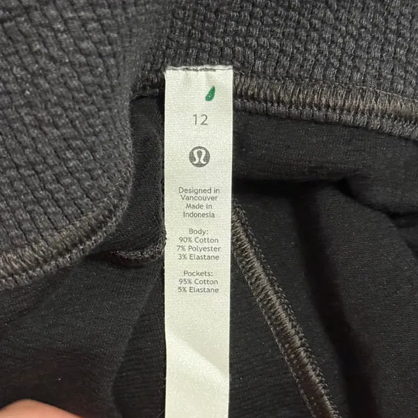 Lululemon Ribbed Straight Leg Super High Rise Crop 23" Capri Pant Lounge Cozy - Image 6