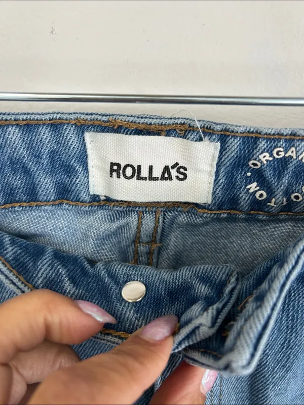 Rolla’s Eastcoast Crop High Rise Flare Jeans - Image 9