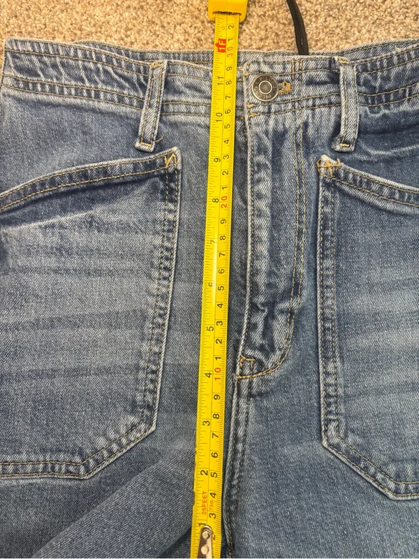 Anthropologie Pilcro The Carpenter Wide-Leg Jeans - 25 Waist - Image 9
