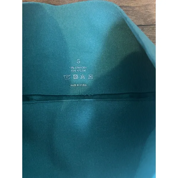 NVGTN Seamless Leggings Women’s Small Seafoam Green Full Length - Image 2