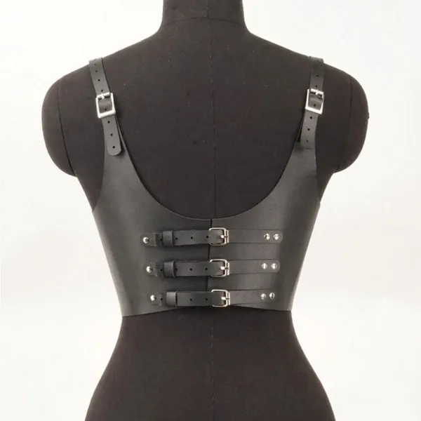 Black Underbust Harness Belt New - Image 6