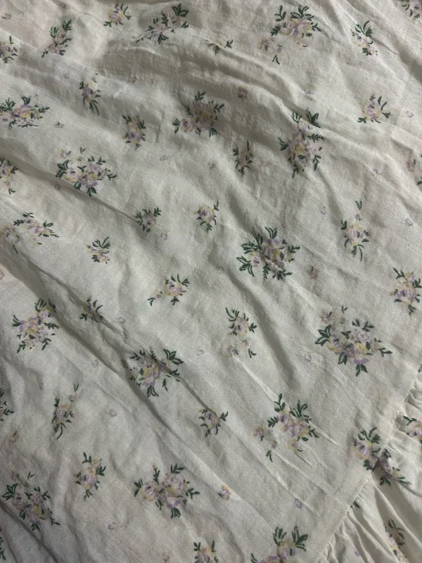 floral maxi dress White Size XS - Image 3