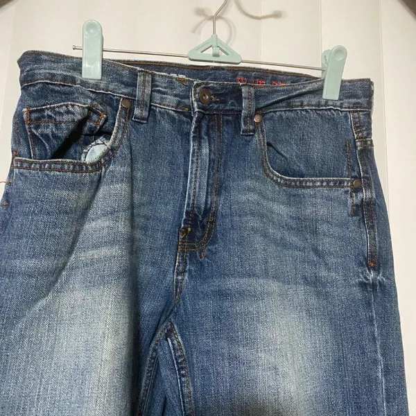 Urban Pipeline slim straight regular denim blue jeans - Image 3