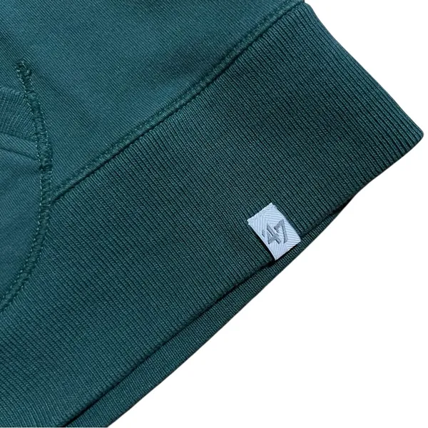 47 Brand Green Bay Packers Sweatshirt Vintage Football Raglan Pocket Pullover XL - Image 4