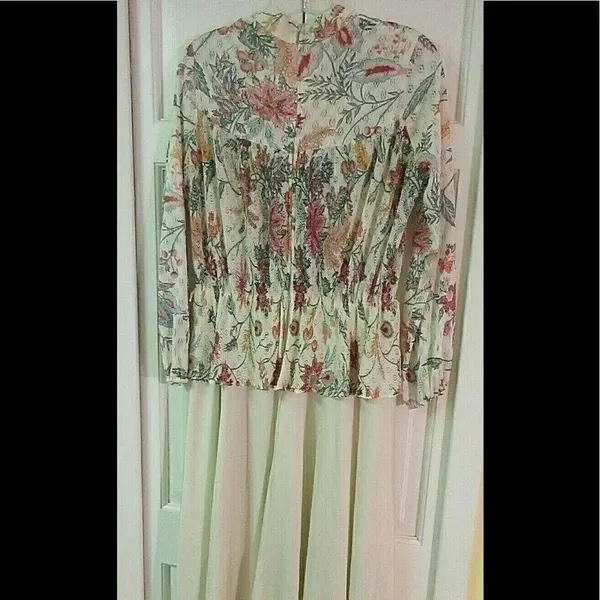 Vintage maxi dress by I Discovery Fashions sz L - Image 2