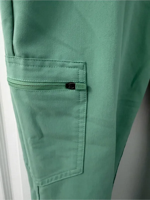 Figs Women's Zamora Pants- Jade Muhima - Skinny Jogger Scrub Limited Edition - Image 8