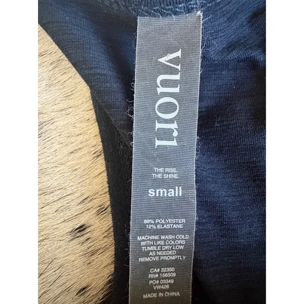 VUORI‎ Lux Sleeveless Jumpsuit In Heather black Size Small - Image 5