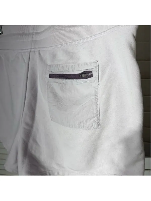 Reebok shorts cotton cord tie waist activewear athleisure gym pilates running L - Image 7