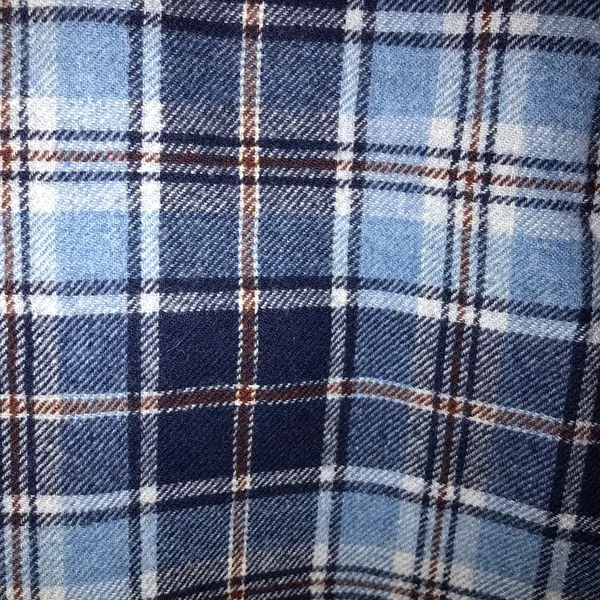 Pendleton vintage skirt blue plaid a-line with side zipper and hook closure. - Image 5