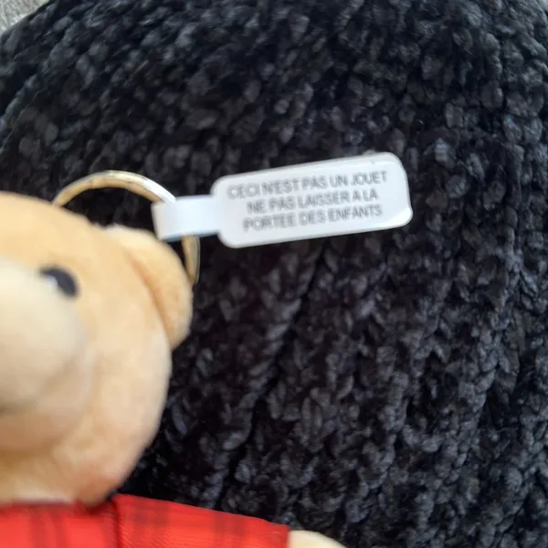 COPY - Coach Key Chain Teddy Bear Bag Charm Plush - Image 4