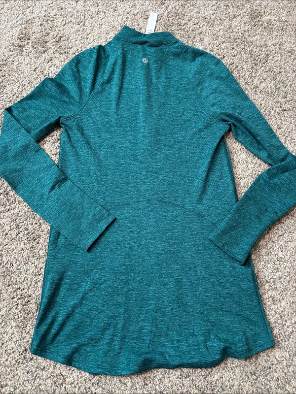 Lululemon Swiftly Relaxed Long-Length Half Zip size 2 - Image 3