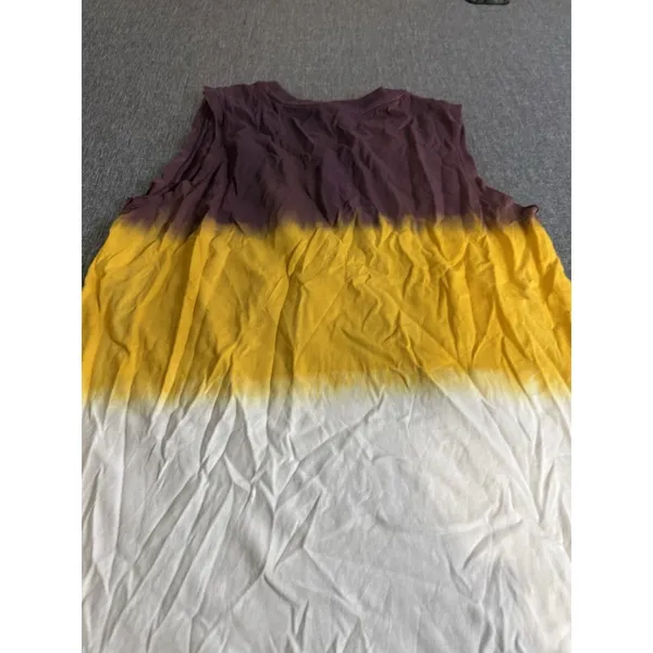 Junk Food MN Vikings Tie Dye Tank Women's Sz M 100% Cotton - Image 7
