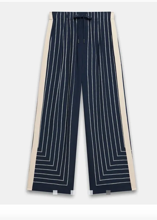 Mint Velvet Navy Trouser Blue - Image 2