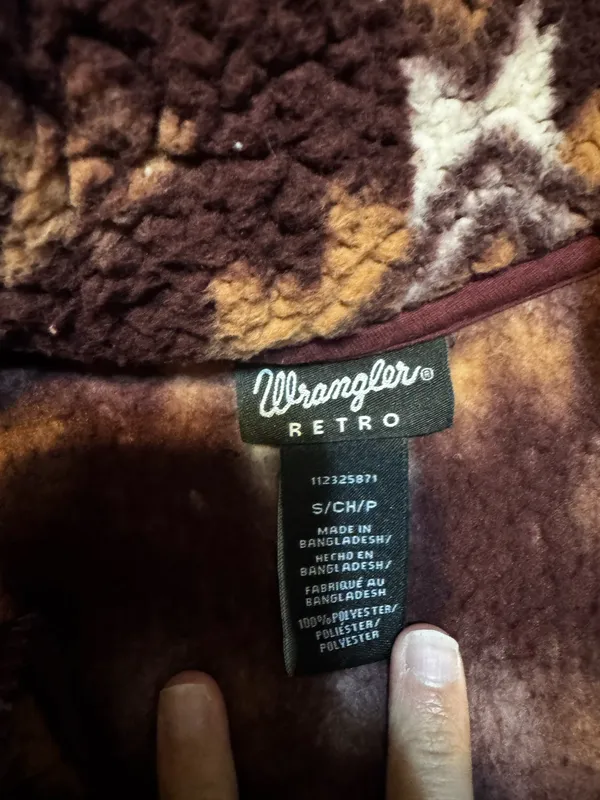 Wrangler Retro Pullover Sherpa - Image 2