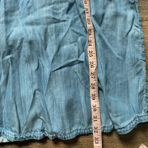 Vineyard Vines Chambray Sleeveless Tunic Blue Dress 2 - Image 5
