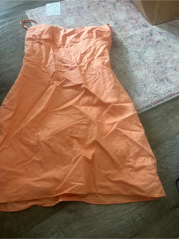 Aritzia Sunday Best QUAINT DRESS - Apricot - Image 15