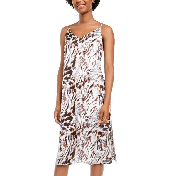ONE CLOTHING | Animal Print Slip Dress Sz XS - Image 10
