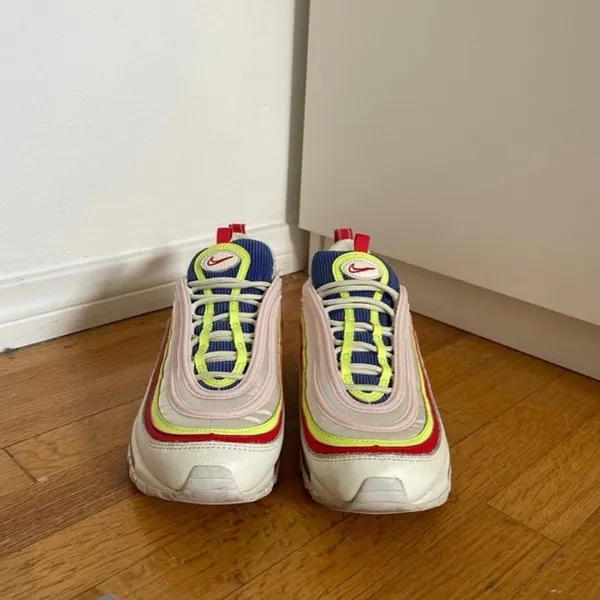 Nike Air Max 97 Corduroy White Multicolor Women's Sneakers - Image 2