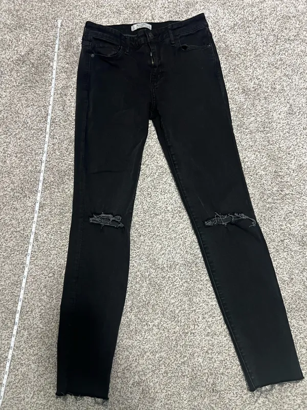 Abercrombie & Fitch Ripped Jeans Jeggings - size 2 W26 - Image 4