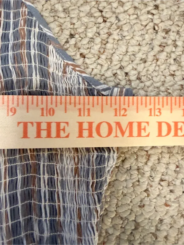 Angie‎ Striped Smocked Maxi Dress Small Boho Coastal S - Image 7
