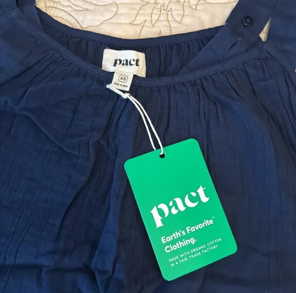 Pact Navy Blue Tank - Image 4