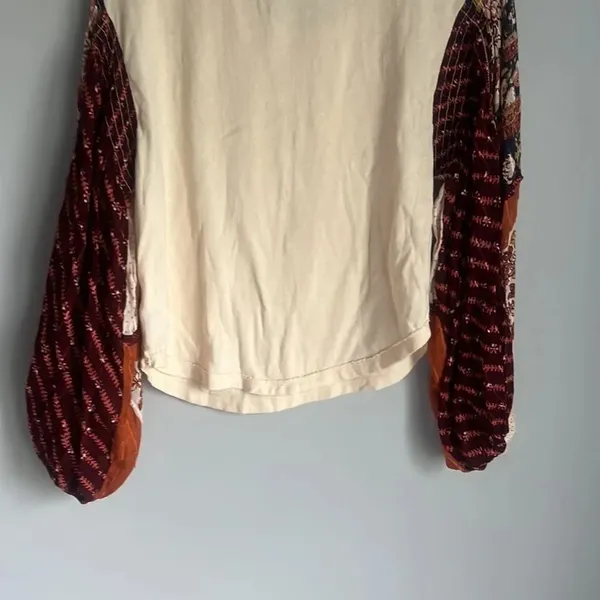 Free People Vintage Combo Light Magic Henley Blouse - Image 11