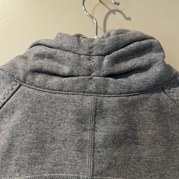 cozy Cuddle Up Jacket Women’s 4 Grey Full Zip - Image 7
