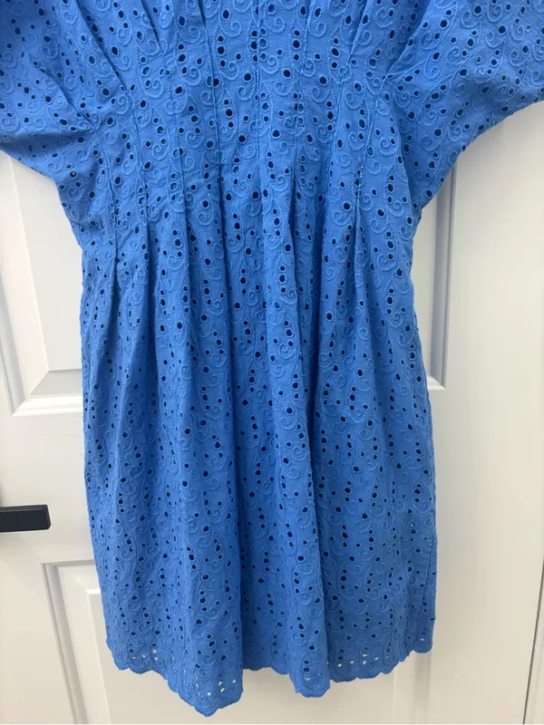 Exquise Tobie Eyelet Mini Shirtdress - Image 9