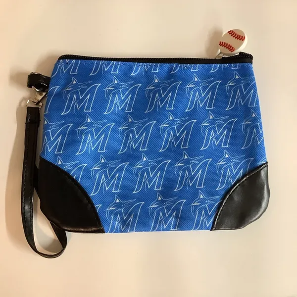 Miami Marlins Teal Stadium Tote Bag Giveaway Autonation Promo Blue - Image 4