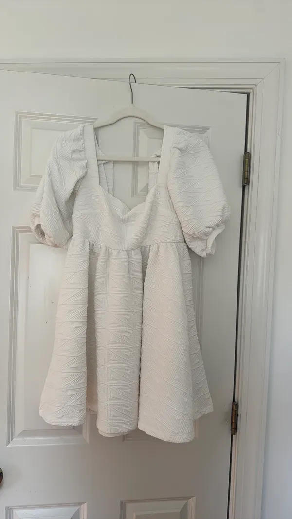 Free People Mini Dress White - Image 3