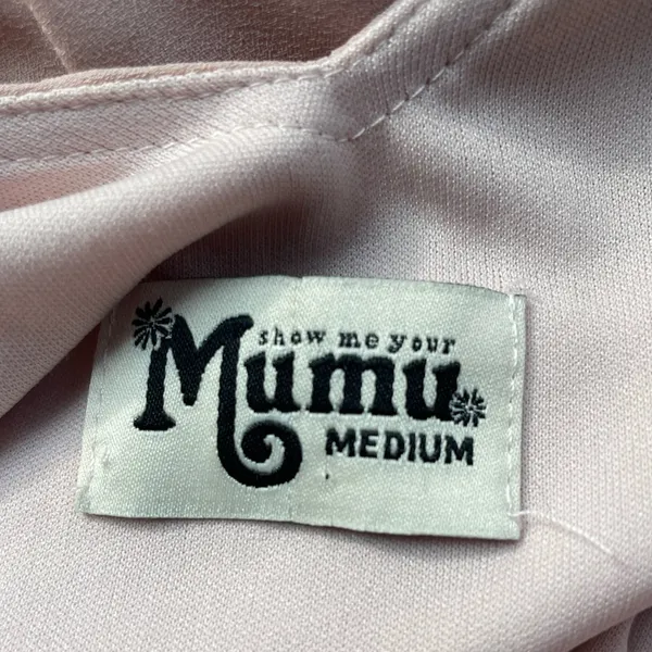 Show Me‎ Your Mumu Kendall Maxi Dress in Dusty Blush Crisp Pink Size Medium - Image 9