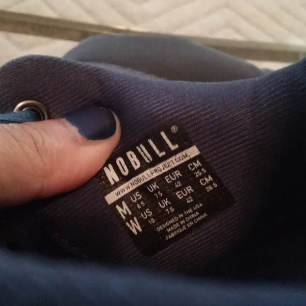 Nobull trainers shoes size unisex Men 8.5 women 10 - Image 7