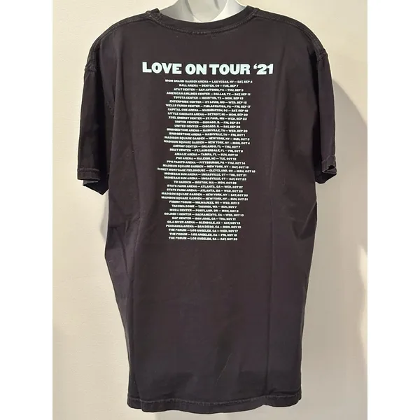 Harry Styles Love on Tour T-Shirt 2021 Comfort Colors Size L Large EUC!! - Image 3