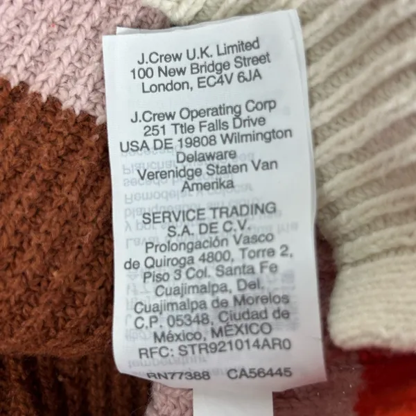 Madewell Patch Pocket Stripe Pullover‎ Sweater M - Image 4