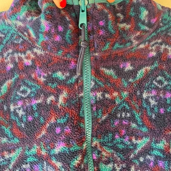 Columbia Womens XL Fleece‎ Pullover Quarter Zip Jacket Mock Neck - Image 4